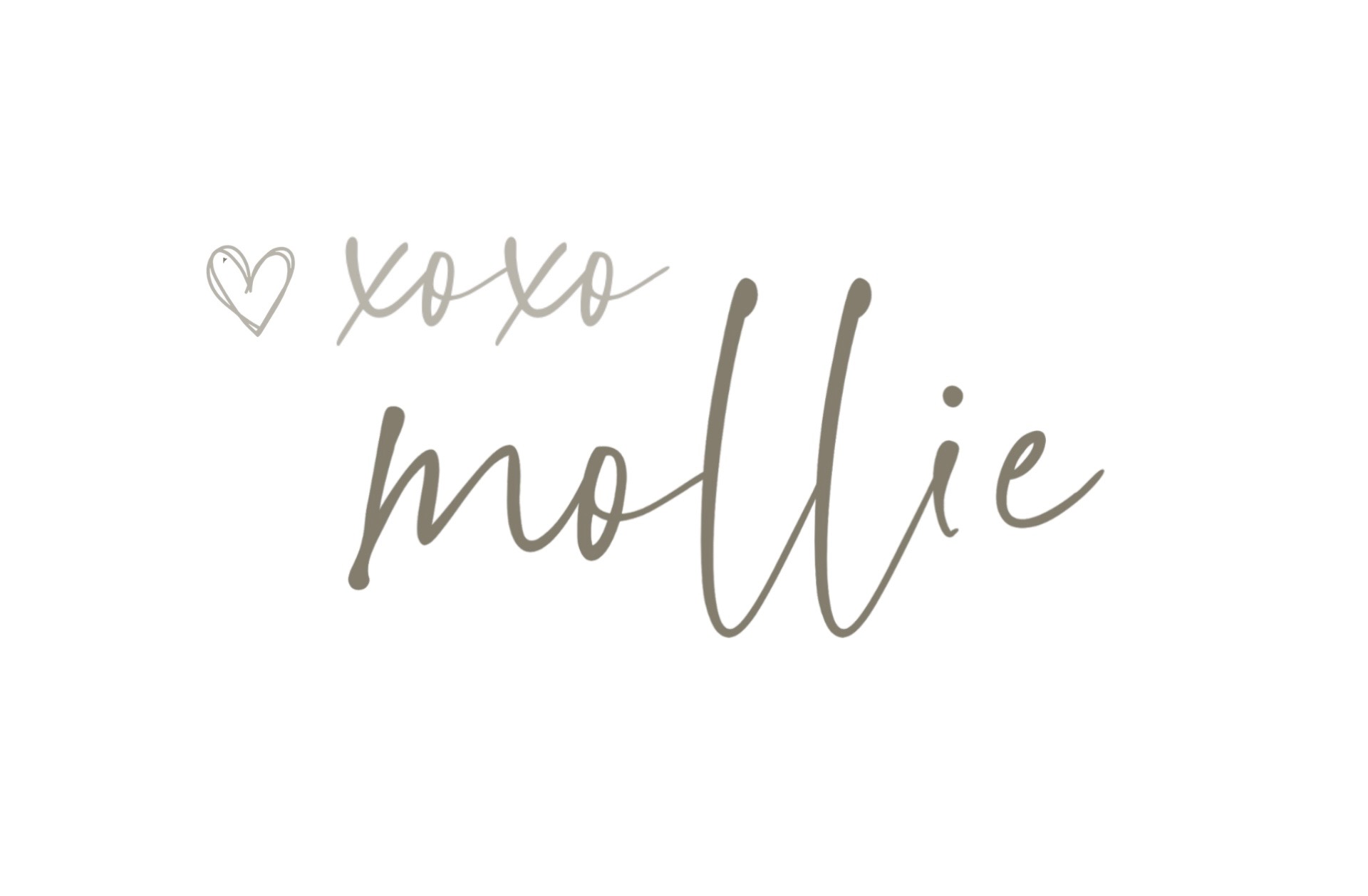 Mollie signature