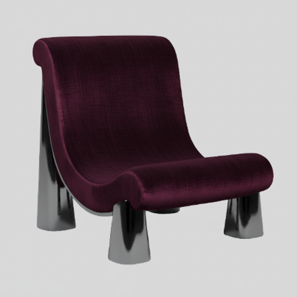 Velvet luma - rasberry